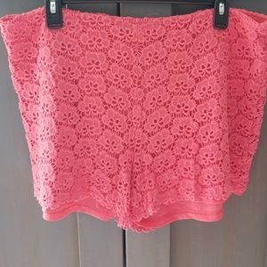 Lace shorts